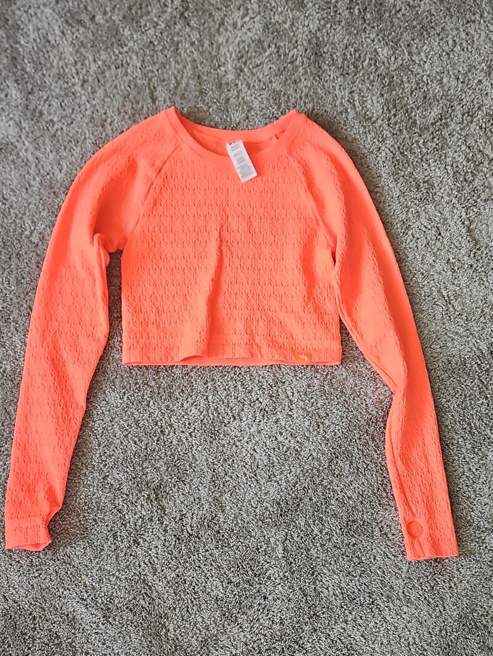 Joylab Long Sleeve Crop Top M